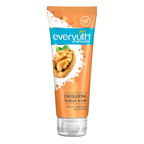 Отшелушивающий скраб с Грецким орехом (100 г), Exfoliating Walnut Scrub, произв. Everyuth #1