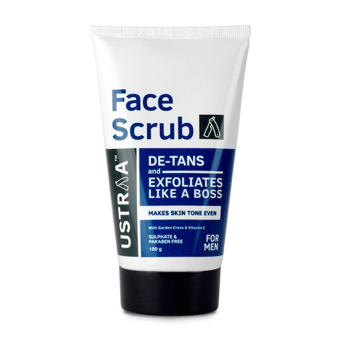 Скраб для лица мужской (100 г), Face Scrub De-Tan, произв. Ustraa #1