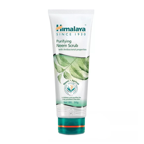 Скраб для лица с Нимом и Абрикосовыми косточками (50 г), Neem Face Scrub, произв. Himalaya #1