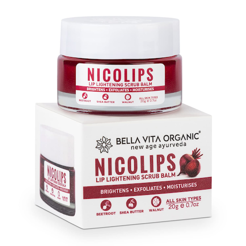 Скраб-бальзам для осветления губ (20 г), NicoLips Lip Lightening Scrub Balm, произв. Bella Vita #1