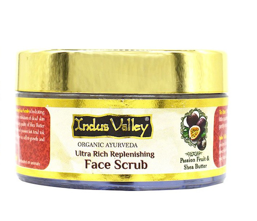 Восстанавливающий фруктовый скраб для лица (50 мл), Ultra Rich Replenishing Fruit Scrub, произв. Indus Valley #1
