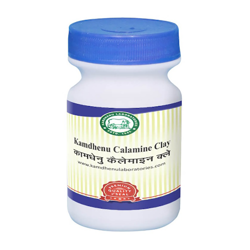 Глиняная маска с Каламином (250 г), Calamine Clay, произв. Kamdhenu #1