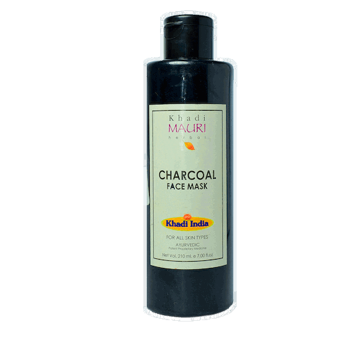 Маска для лица из Древесного угля (210 мл), Charcoal Face Mask, произв. Khadi Mauri #1