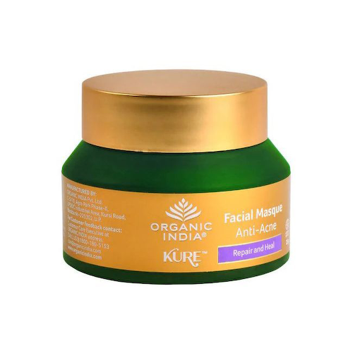 Маска для лица против акне (25 г), Facial Masque Anti-Acne, произв. Organic India #1