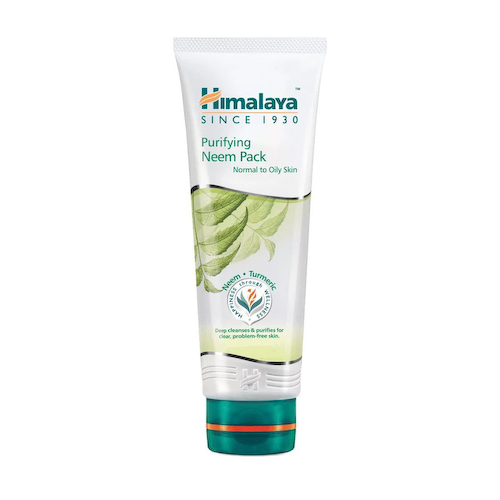 Маска для лица с Нимом и Куркумой: для проблемной кожи (50 г), Neem Face Pack, произв. Himalaya #1