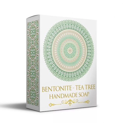 Мыло ручной работы с Бентонитовой глиной и Чайным деревом (115 г), Bentonite Tea Tree Soap, произв. Heilen Biopharm #1