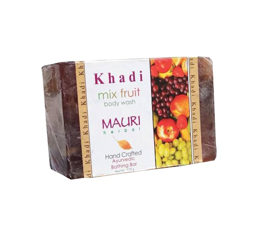 Мыло ручной работы с Фруктовым миксом (125 г), Mix Fruit Body Wash, произв. Khadi Mauri #1
