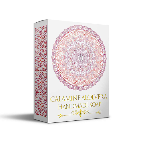 Мыло ручной работы с Каламином и Алоэ вера (115 г), Calamine Aloe Vera Soap, произв. Heilen Biopharm #1