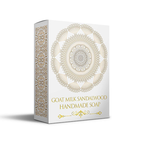 Мыло ручной работы с Козьим молоком и Сандаловым деревом (115 г), Goat Milk Sandalwood Soap, произв. Heilen Biopharm #1
