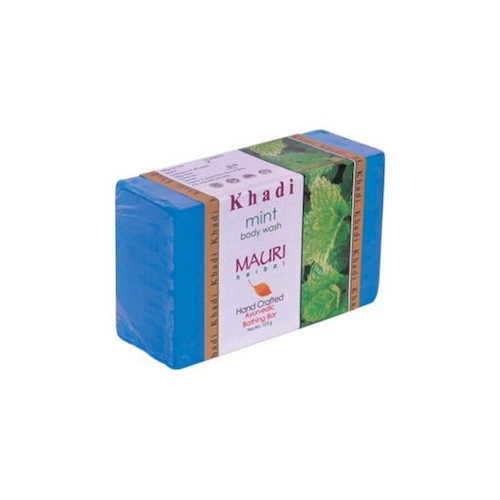 Мыло ручной работы с Мятой (125 г), Mint Body Wash, произв. Khadi Mauri #1