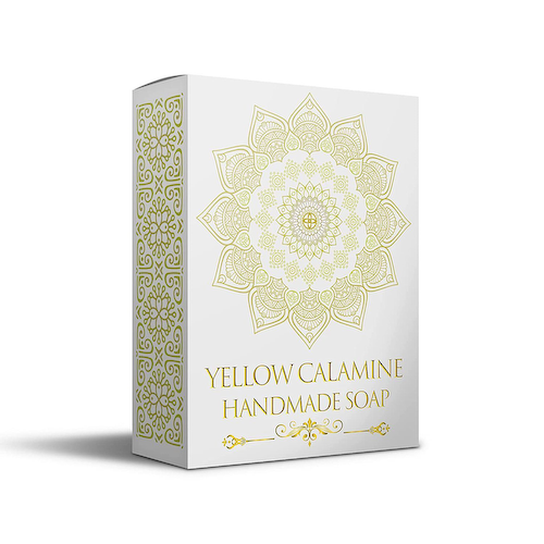 Мыло ручной работы с Желтым каламином (115 г), Yellow Calamine Soap, произв. Heilen Biopharm #1