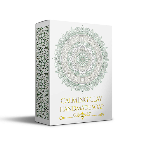 Мыло ручной работы успокаивающее (115 г), Calming Clay Soap, произв. Heilen Biopharm #1