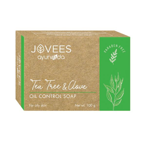 Мыло с Чайным деревом и маслом Гвоздики: для жирной кожи (100 г), Tea Tree &amp; Clove Oil Control Soap, произв. Jovees #1