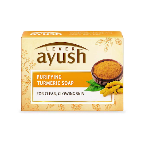 Мыло с Куркумой и Нальпамаради тайлам (100 г), Soap Turmeric &amp; Nalpamaradi Tailam, произв. Lever Ayush #1
