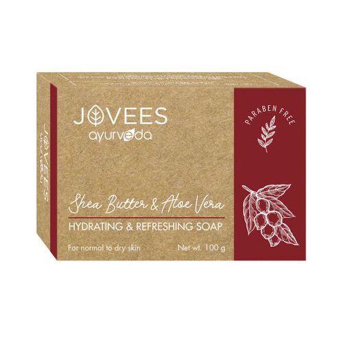 Мыло с маслом Ши и Алоэ вера: для увлажнения и свежести кожи (100 г), Shea butter &amp; Aloe Vera Hydrating &amp; Refreshing Soap, произв. Jovees #1