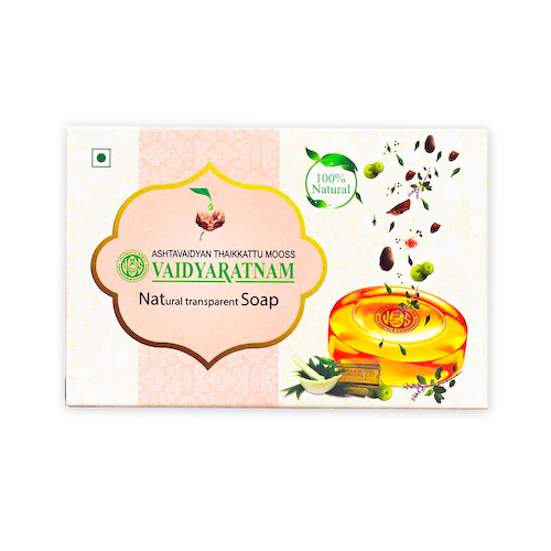 Натуральное аюрведическое мыло (75 г), Natural Transparent Soap, произв. Vaidyaratnam #1