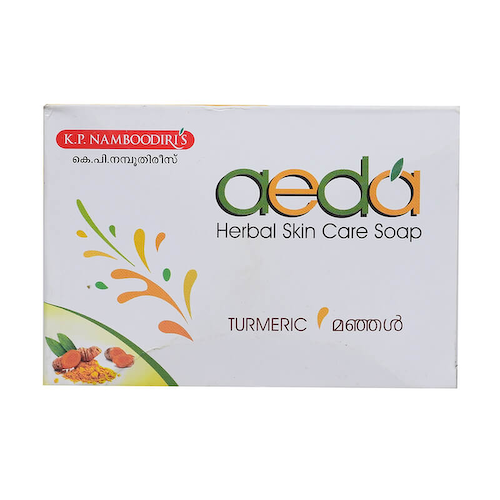 Натуральное мыло с Куркумой (75 г), Herbal Turmeric Soap, произв. K.P. Namboodiri&apos;s #1