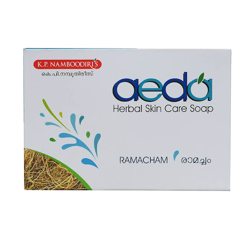 Натуральное мыло с Ветивером (75 г), Herbal Ramacham Soap, произв. K.P. Namboodiri&apos;s #1