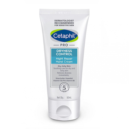 Ночной восстанавливающий крем для сухой кожи рук (50 мл), Dryness Control Night Repair Hand Cream, произв. Cetaphil #1