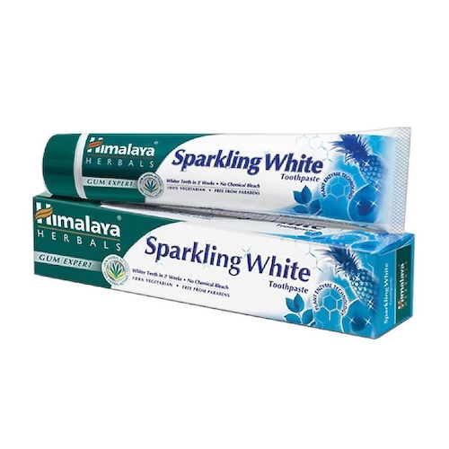 Натуральная отбеливающая зубная паста (80 г), Sparkling White Toothpaste, произв. Himalaya #1