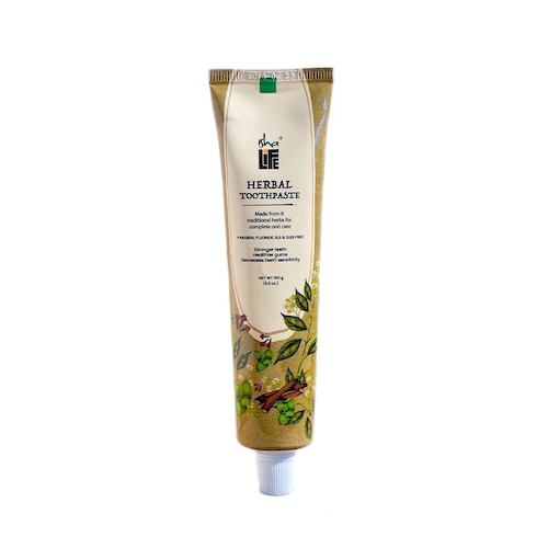 Травяная зубная паста (150 г), Herbal Toothpaste, произв. Isha Life #1