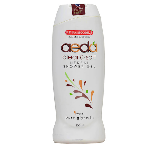 Натуральный гель для душа (200 мл), Herbal Shower Gel, произв. K.P. Namboodiri&apos;s #1