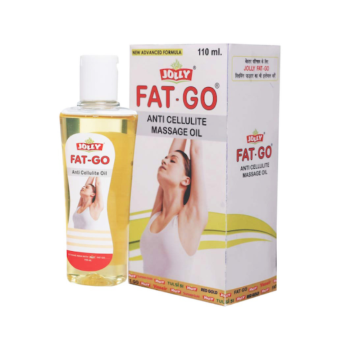 Фэт Гоу: антицеллюлитное массажное масло (110 мл), Fat Go Anti Cellulite Massage Oil, произв. Jolly #1