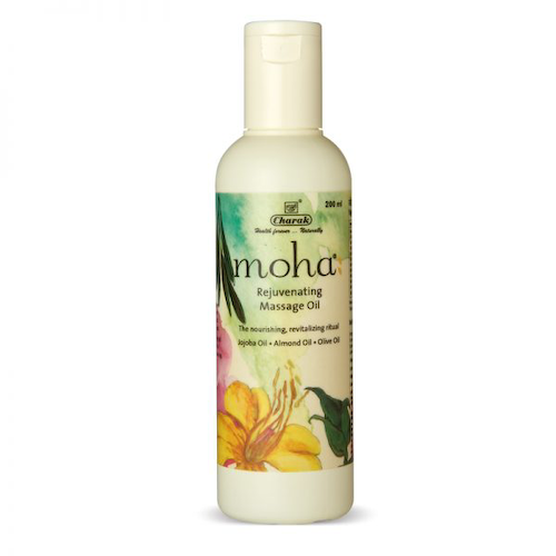 Моха: омолаживающее массажное масло (200 мл), Moha Rejuvenating Massage Oil, произв. Charak #1