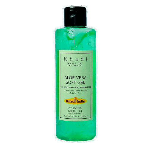 Гель для лица с Алоэ вера (210 мл), Facial Gel with Aloe Vera, произв. Khadi Mauri #1