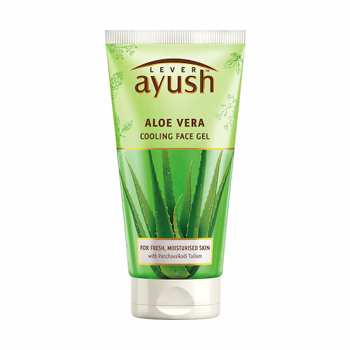 Увлажняющий и охлаждающий гель для лица с Алоэ вера (150 г), Aloe Vera Cooling Face Gel, произв. Lever Ayush #1