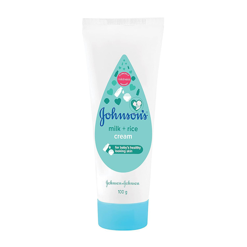 Детский крем с Молоком и Рисом (100 г), Milk + Rice Cream, произв. Johnson’s Baby #1