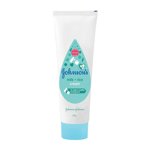 Детский крем с Молоком и Рисом (50 г), Milk + Rice Cream, произв. Johnson’s Baby #1
