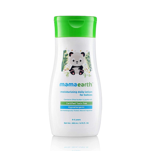 Детский увлажняющий лосьон (200 мл), Moisturizing Daily Lotion for Babies, произв. Mamaearth #1