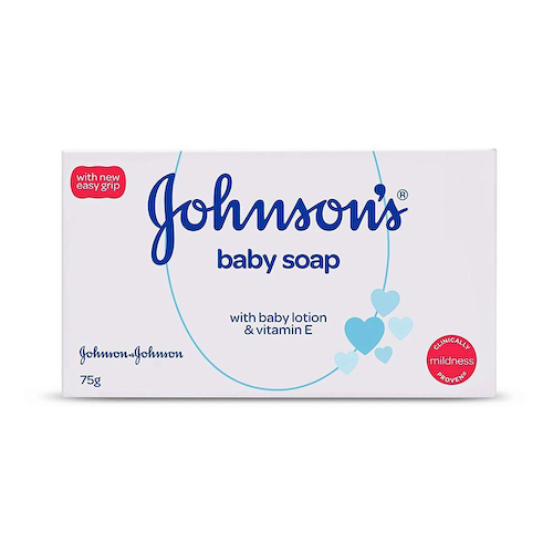 Детское мыло с лосьоном и Витамином Е (75 г), Baby Soap with Baby Lotion &amp; Vitamin E, Johnson’s Baby #1