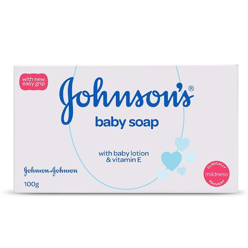 Детское мыло с лосьоном и Витамином Е (100 г), Baby Soap with Lotion &amp; Vitamin E, Johnson’s Baby #1
