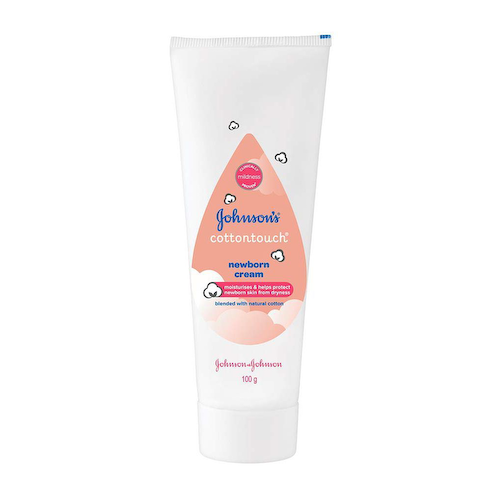 Крем для новорожденных Хлопковое прикосновение (100 г), Cottontouch Newborn Cream, произв. Johnson’s #1