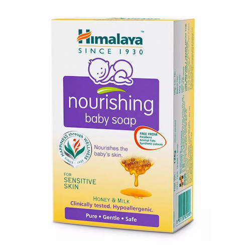 Питательное детское мыло с Мёдом и Молоком (75 г), Nourishing Baby Soap, произв. Himalaya #1