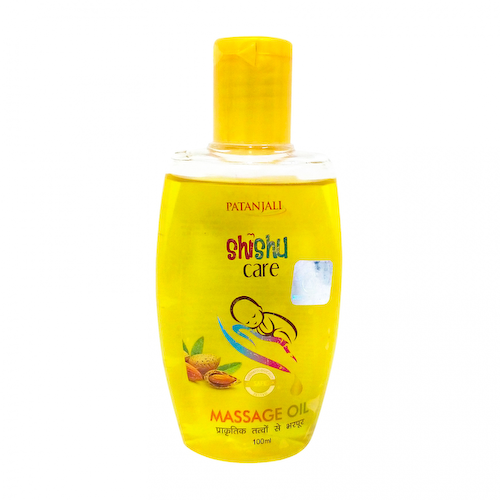 Шишу: детское масло для массажа (100 мл), Shishu Care Massage Oil, произв. Patanjali #1