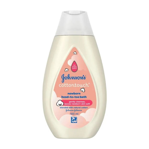 Средство для купания новорожденных Хлопковое прикосновение (100 мл), Cottontouch Newborn Head-to-Toe Bath, произв. Johnson’s Baby #1