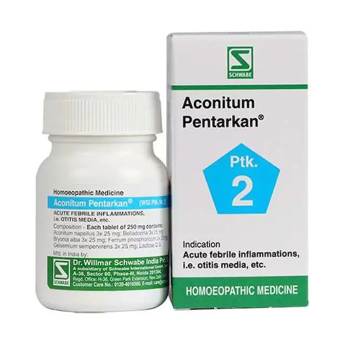 Аконитум Пентаркан (20 г, 250 мг), Aconitum Pentarkan, произв. Schwabe #1