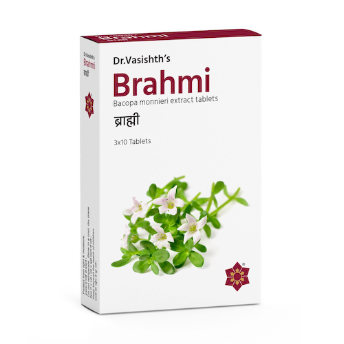 Брахми (30 таб), Brahmi, произв. Dr. Vasishth’s #1
