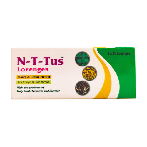 Н-Т-Тус (60 шт), N-T-Tus Lozenges, произв. Cadila Pharmaceuticals #1