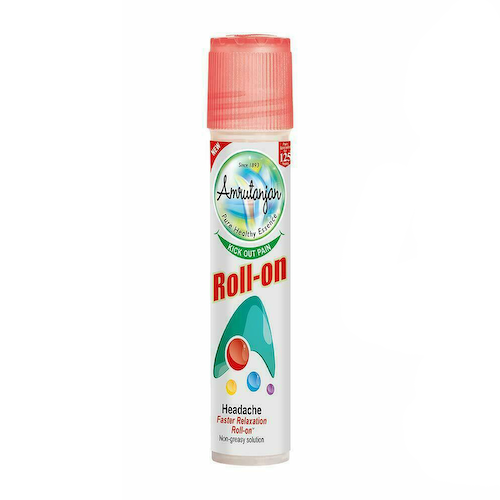Роликовый бальзам (10 мл), Headache Faster Relaxation Roll-On, произв. Amrutanjan #1