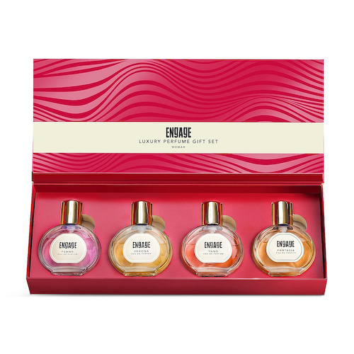 Подарочный набор парфюма для женщин (4 x 25 мл), Luxury Perfume Gift Set Woman, произв. Engage #1