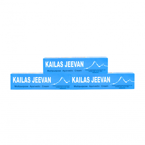 Набор универсальный Кайлаш Дживан (3 х 12 г), Kailas Jeevan Set, произв. Ayurved Sumshodhanalaya #1