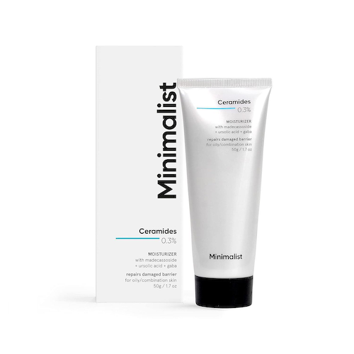 Увлажняющий крем с Керамидами 0,3% и Мадекассосидом (50 г), Ceramides 0,3% Moisturizer with Madecassoside, произв. Minimalist #1