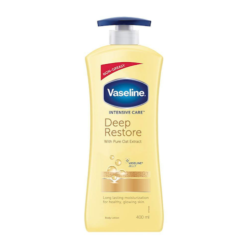 Лосьон для глубокого восстановления кожи с экстрактом Овса (400 мл), Deep Restore with Pure Oat Extract Body Lotion, произв. Vaseline #1