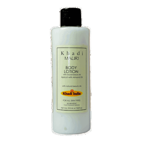 Лосьон для тела с Абрикосовым и Миндальным маслами (210 мл), Body Lotion, произв. Khadi Mauri #1