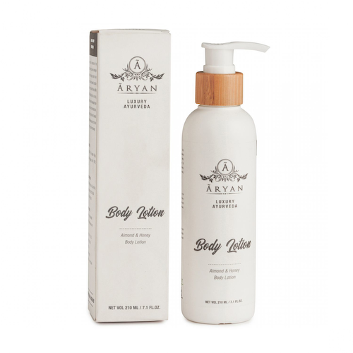 Лосьон для тела с Миндалем и Медом (210 мл), Body Lotion Almond &amp; Honey, произв. Aryan #1