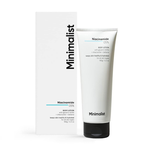 Лосьон для тела с Ниацинамидом 05% (180 г), Niacinamide 05% Body Lotion, произв. Minimalist #1